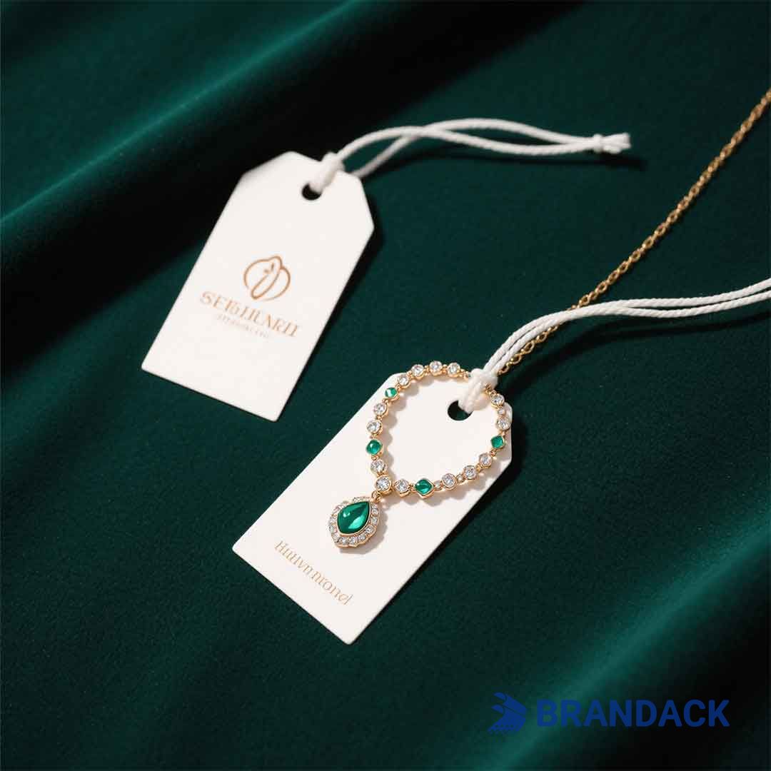 jewelry tags with logo