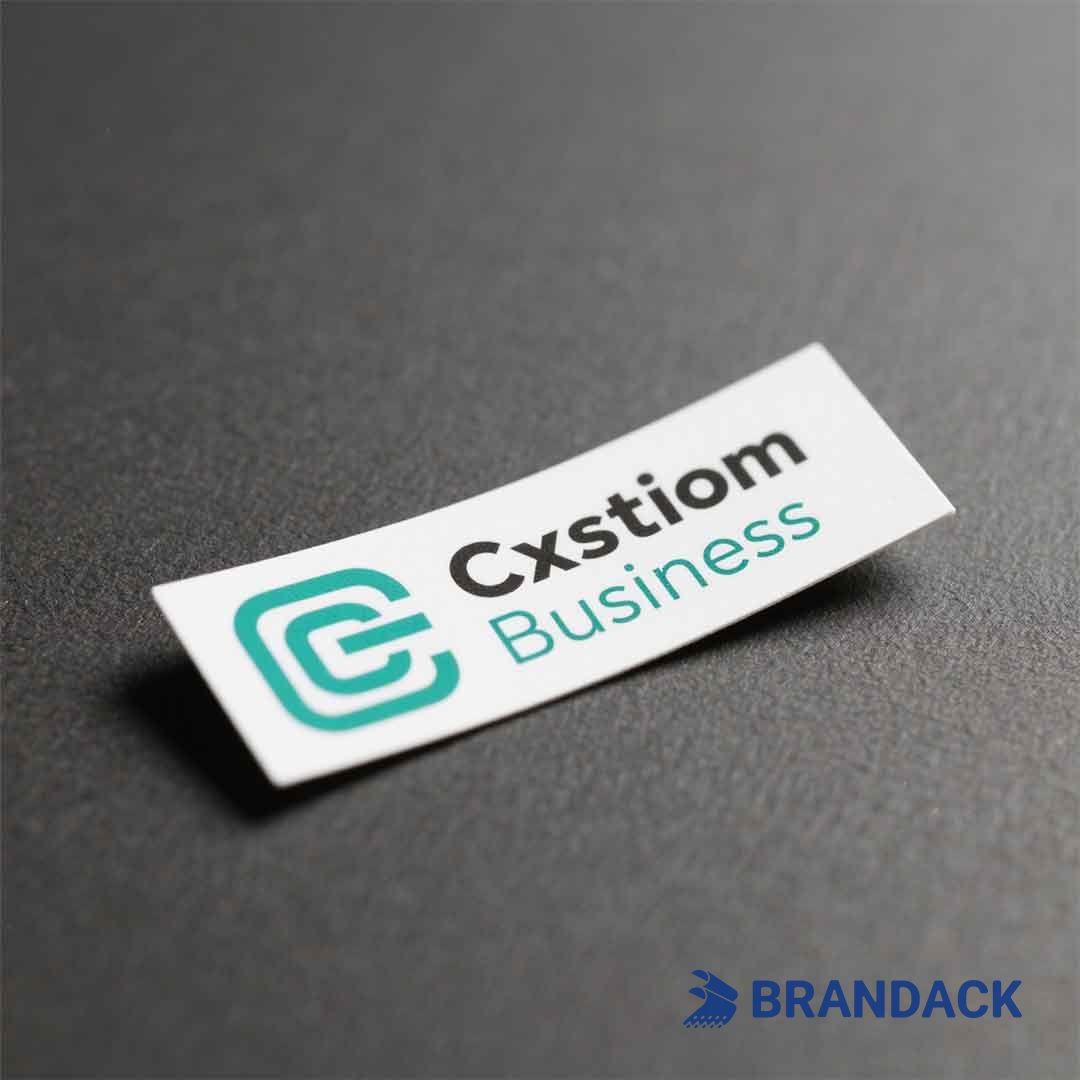 Custom Business Labels with Logo | Commercial Label Printing Solutions