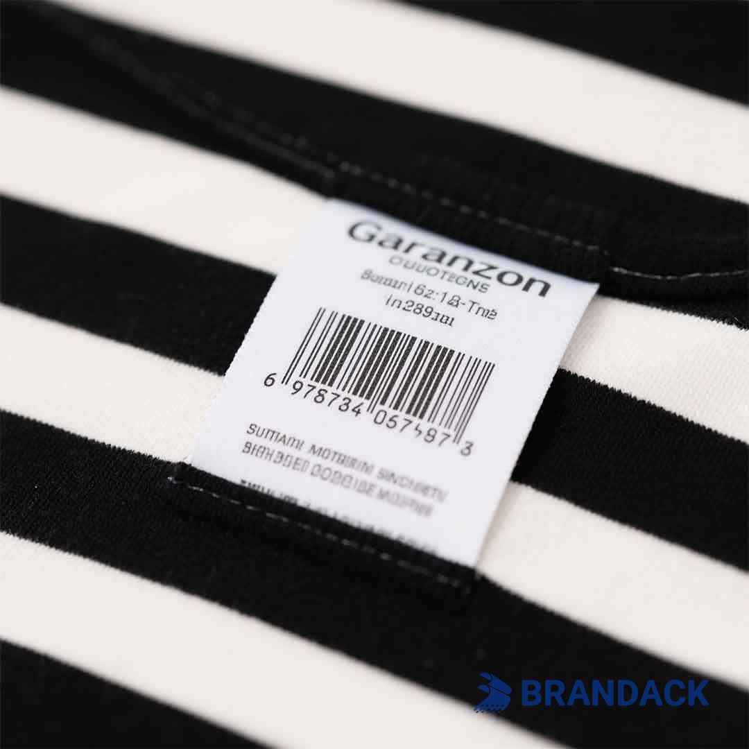 barcode labels for clothing