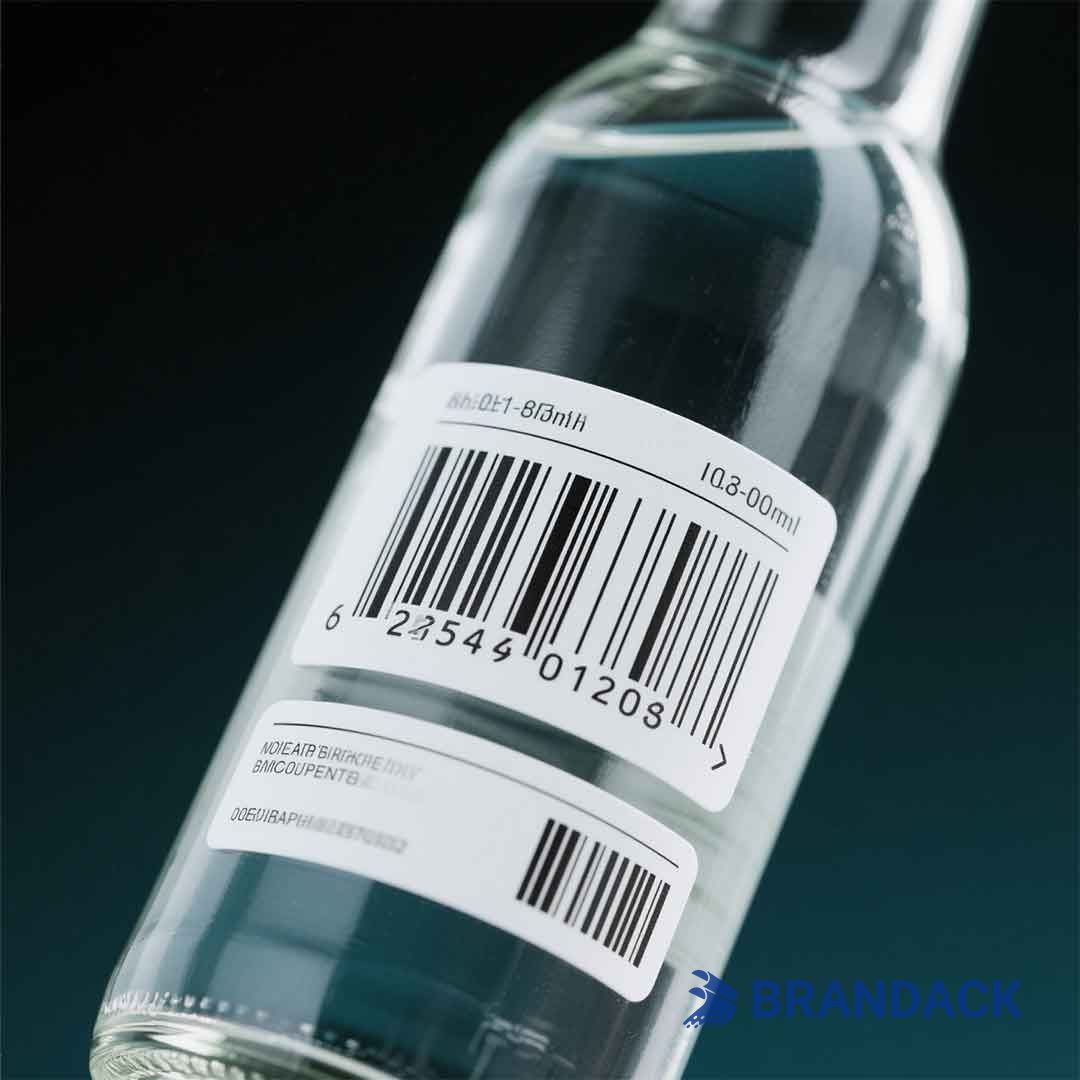 transparent barcode labels