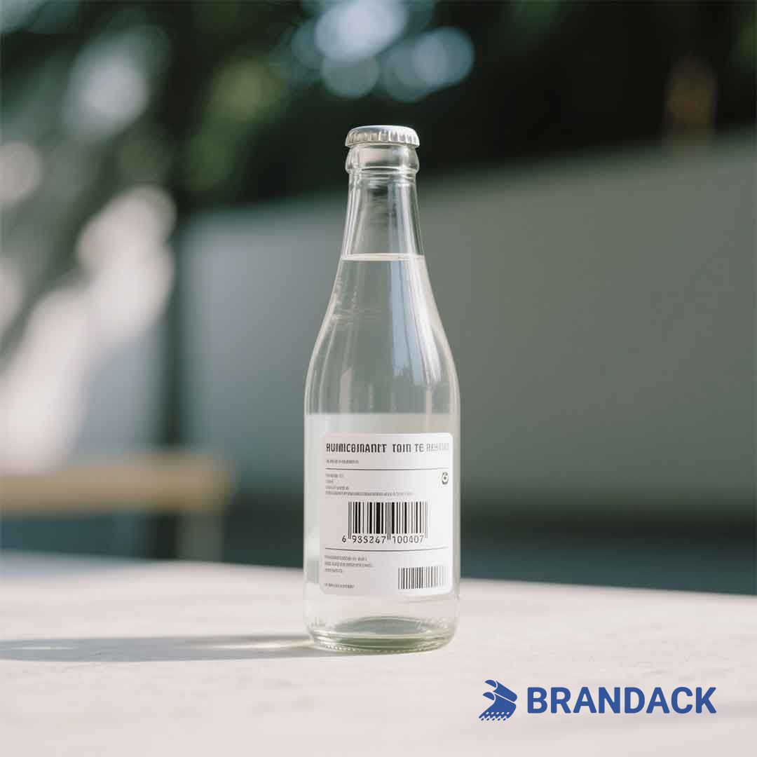 clear barcode labels