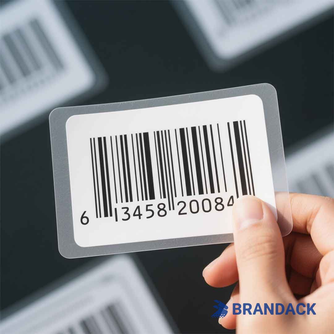 transparent barcode labels