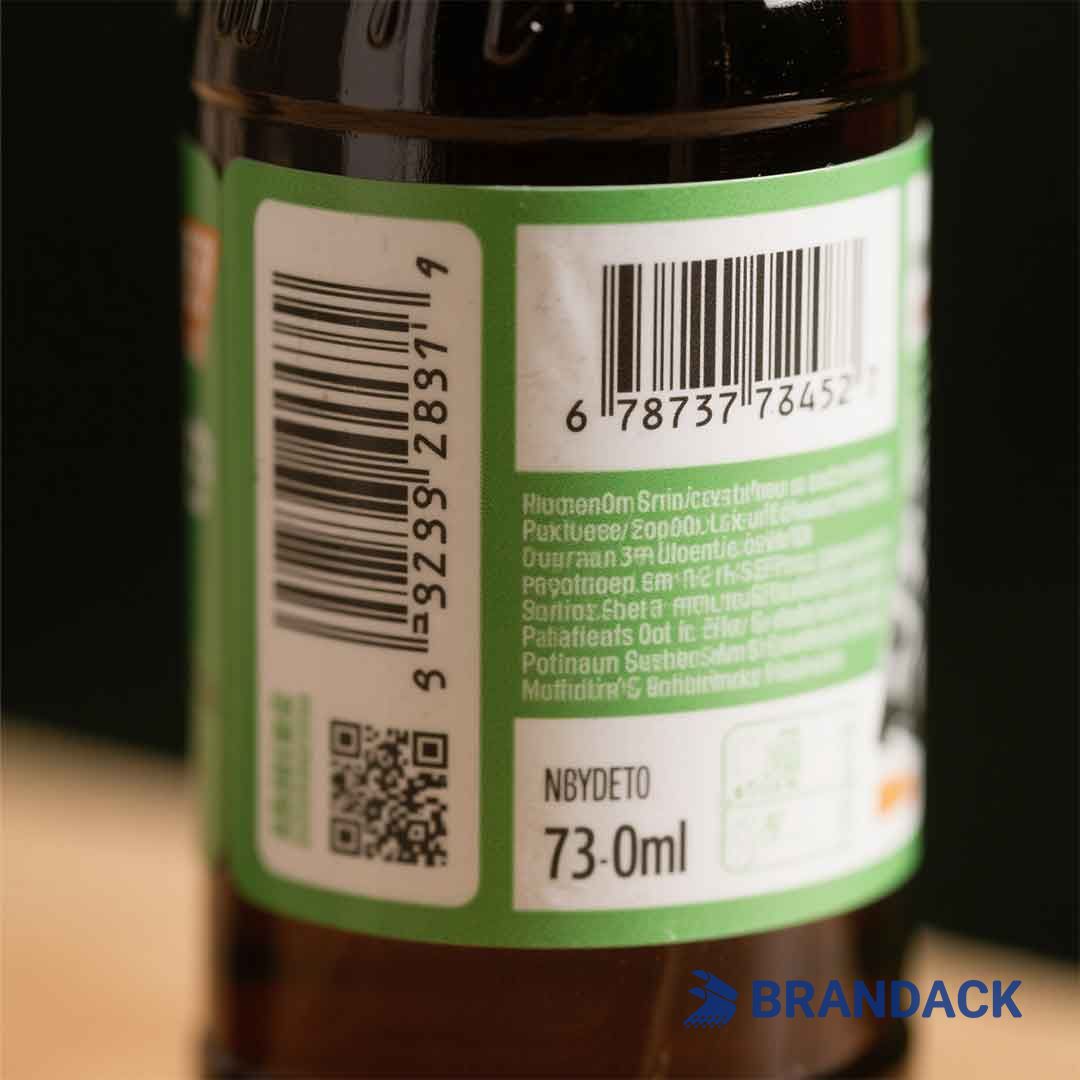 Custom Personalized Barcode Labels for Material Requirements Planning
