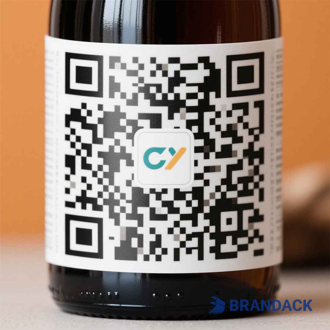 Custom Waterproof QR Code Stickers | Fast Printing QR Sticker With Logo