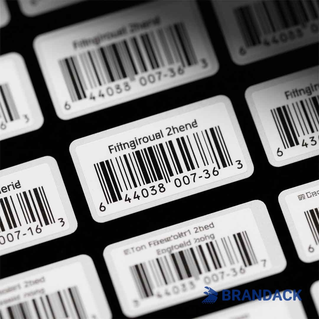 pre printed barcode labels