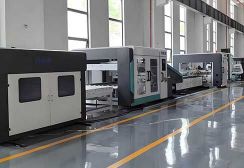 Fully Automatic Integrated Die-Cutting Packaging Production Lines Built in Our Factory