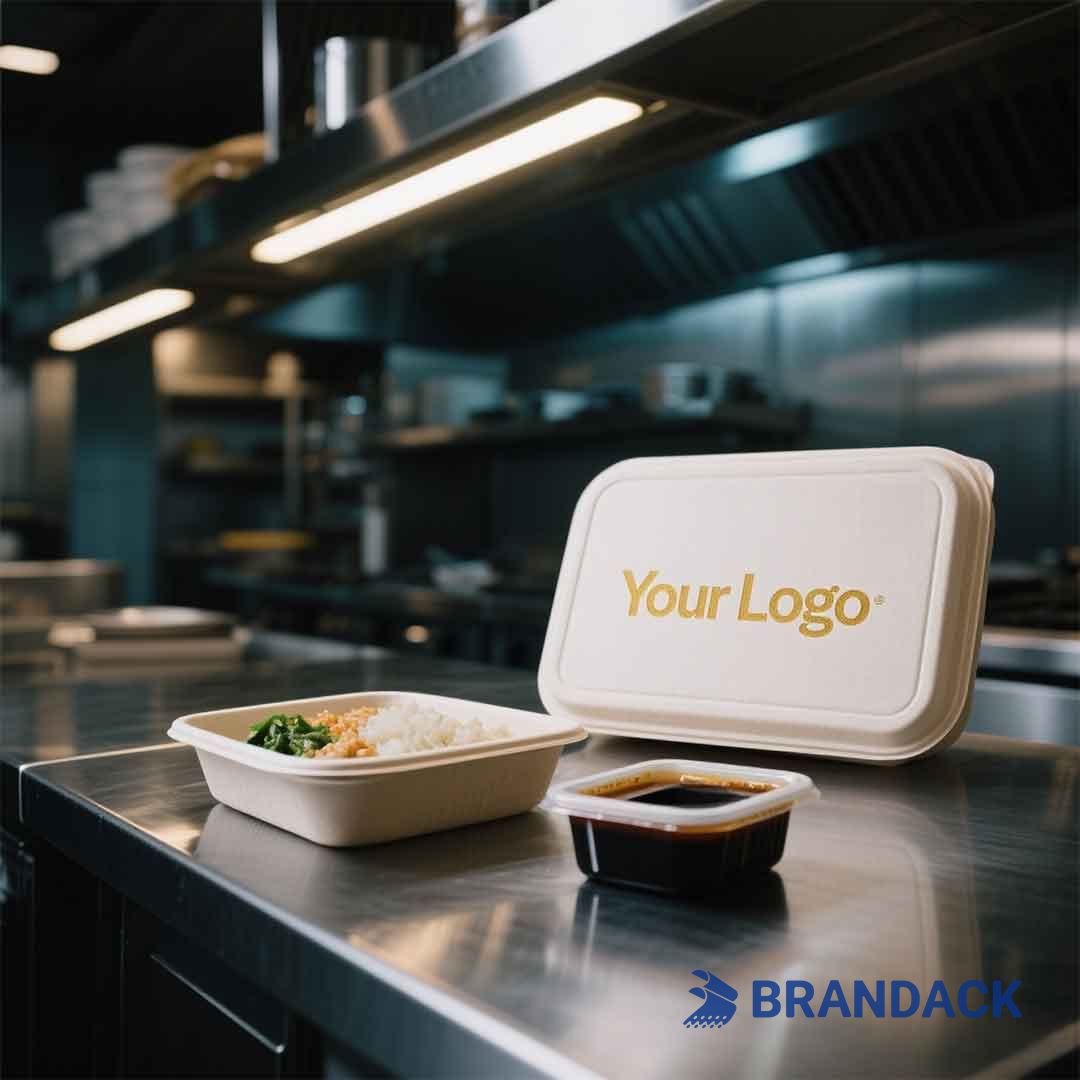 branded to go container
