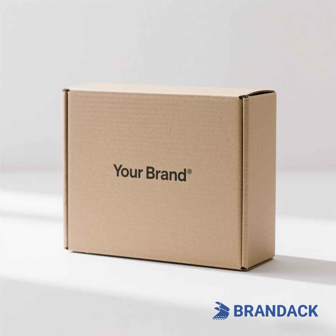 branded postage boxes