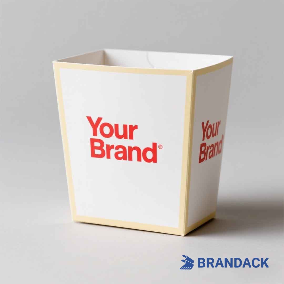 Branded Pizza Popcorn Cake Cookies Packaging Boxes for Small Business