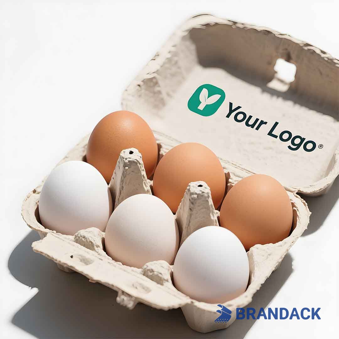 Bulk Egg Carton Boxes Cheap for Sale | Custom Printed Egg Cardboard Box