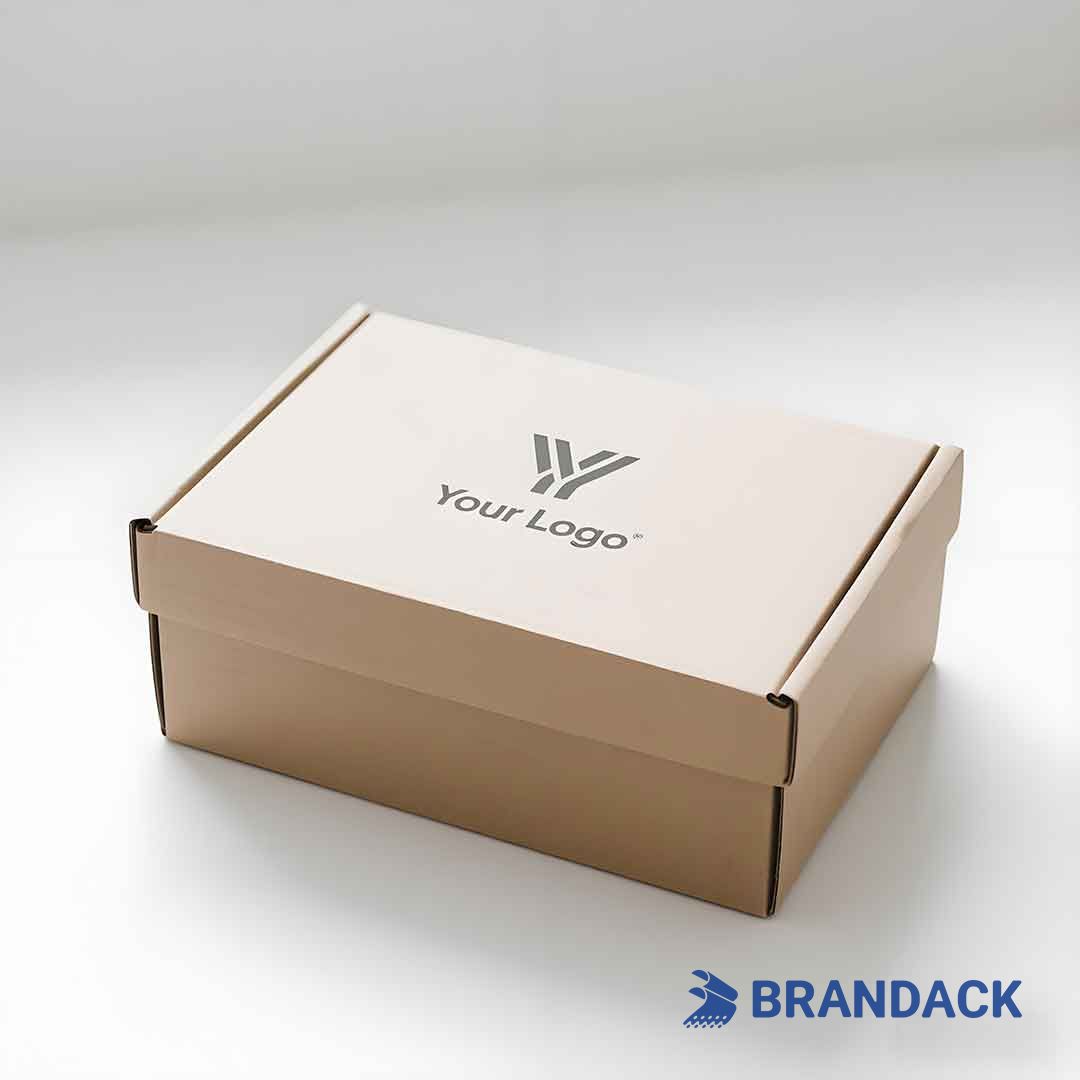 Custom Cardboard Shoe Boxes with Lids Packing Storage for Shipping