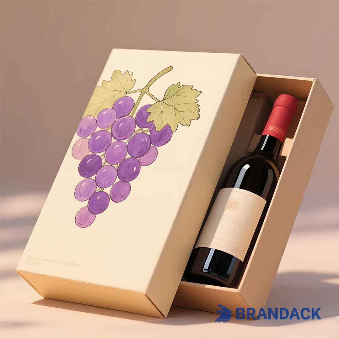 cardboard boxes for wine glasses bottles