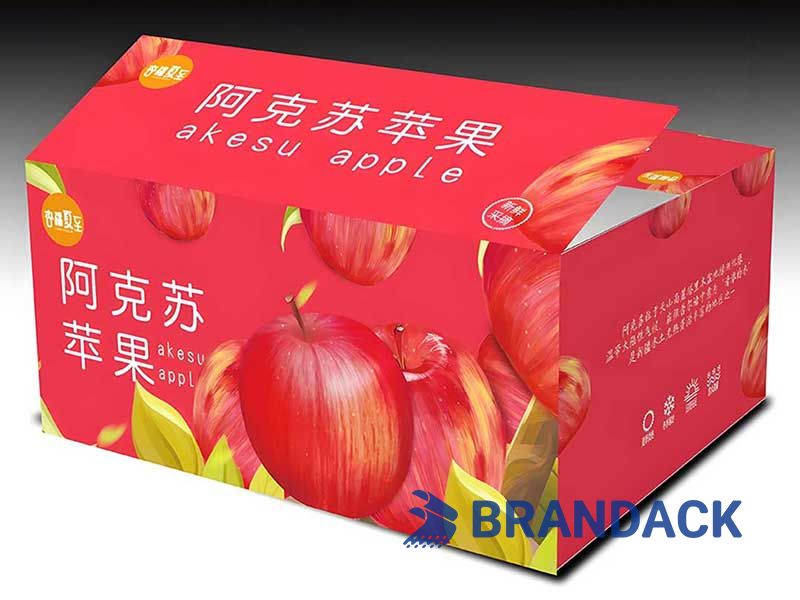 Custom Apple Fruit Packaging Boxes Design, Apple Carton Package and Shipping Boxes