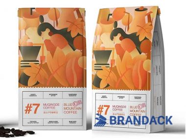 Custom Coffee Sample Pack Box, Single Serve Coffee Individual Packets, Roasted Cafe Packaging Supplies