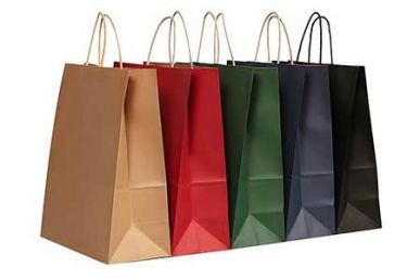 Custom Paper Shopping Bag - Bespoke Branded Packaging Bags