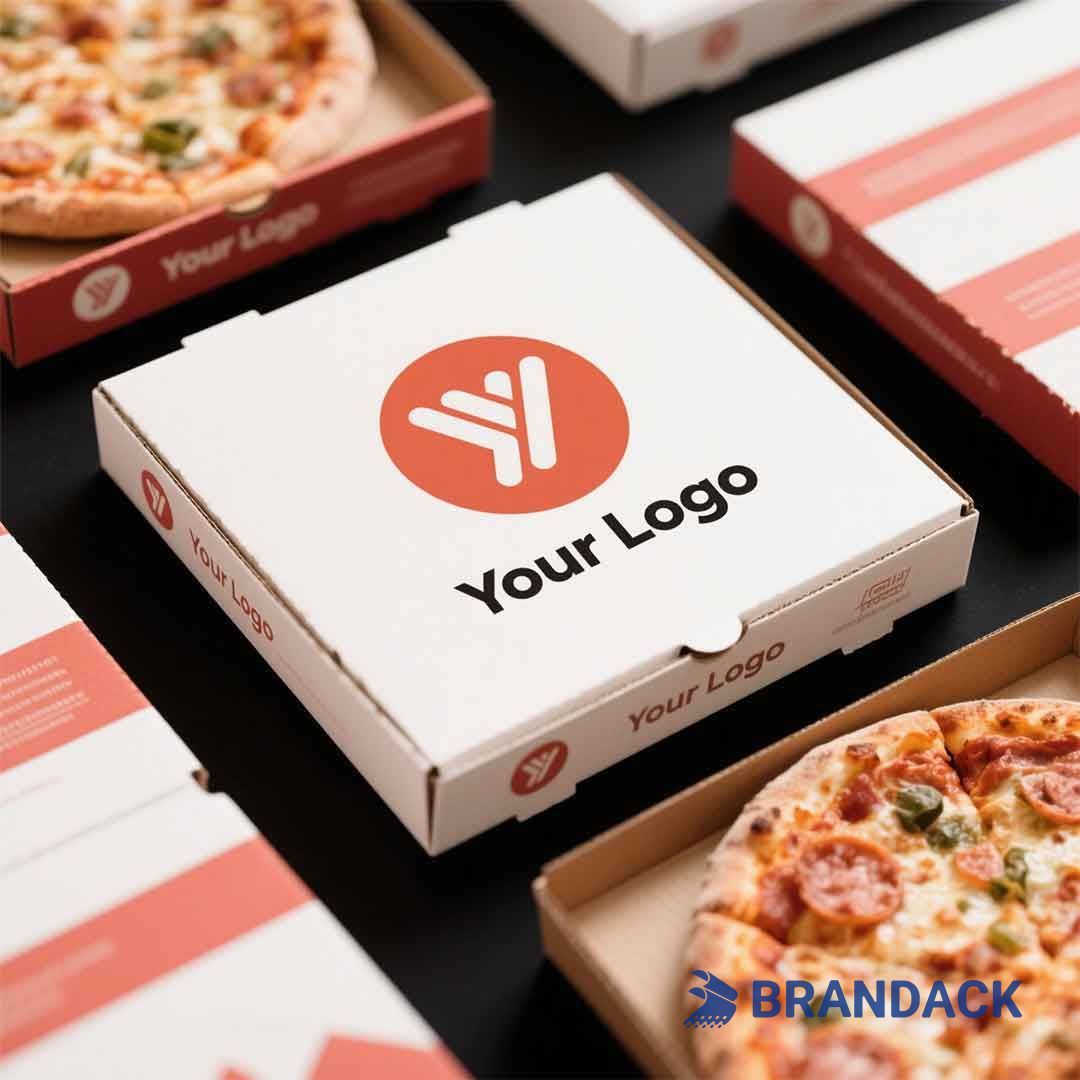 plain pizza boxes