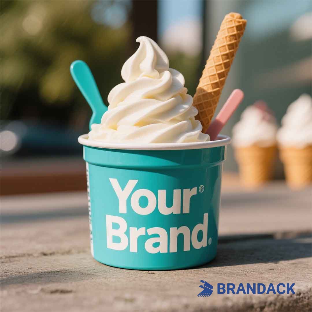 Branded Packaging for Ice Cream | Custom Ice Cream Pint Containers