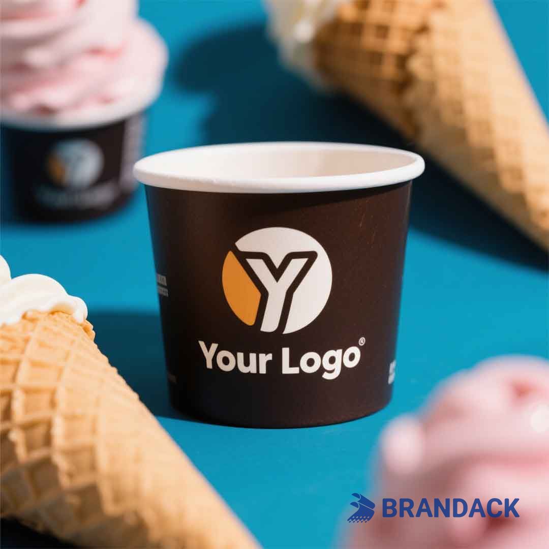 custom ice cream container