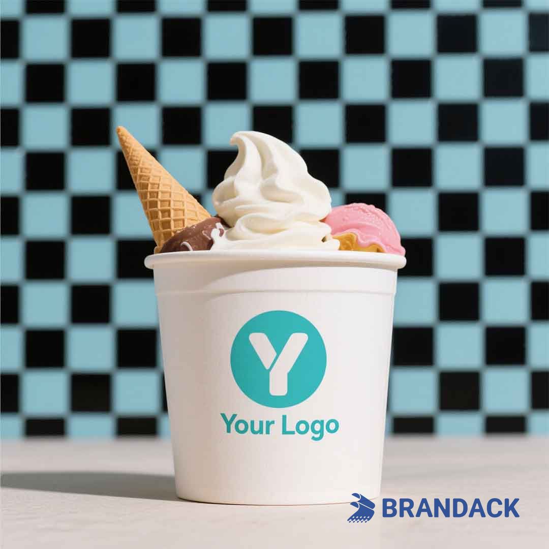 custom ice cream pint containers