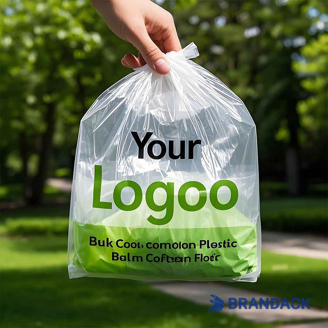 Bulk Custom Plastic Bags with Logo for Business to Boost Your Brand