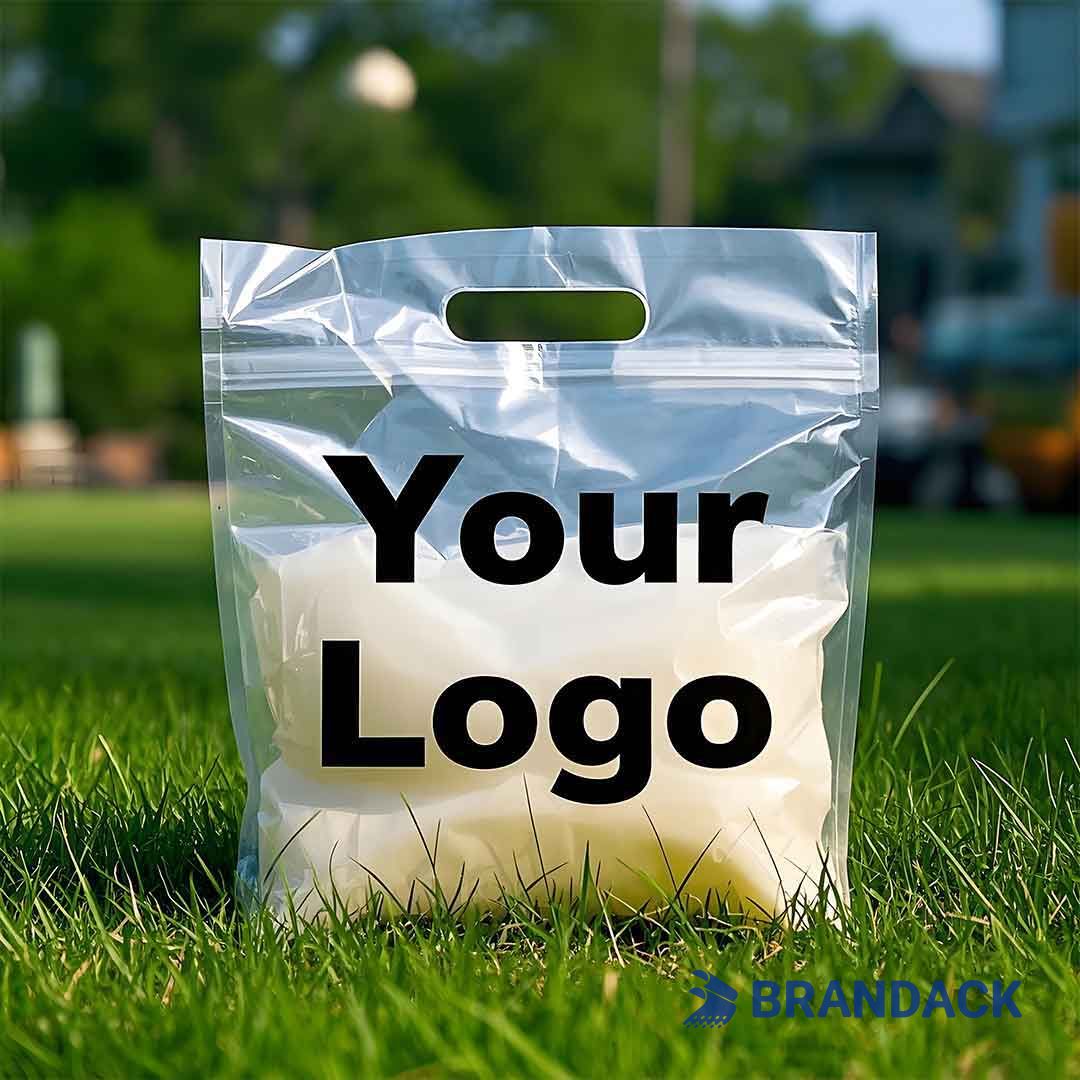 custom plastic gift bags