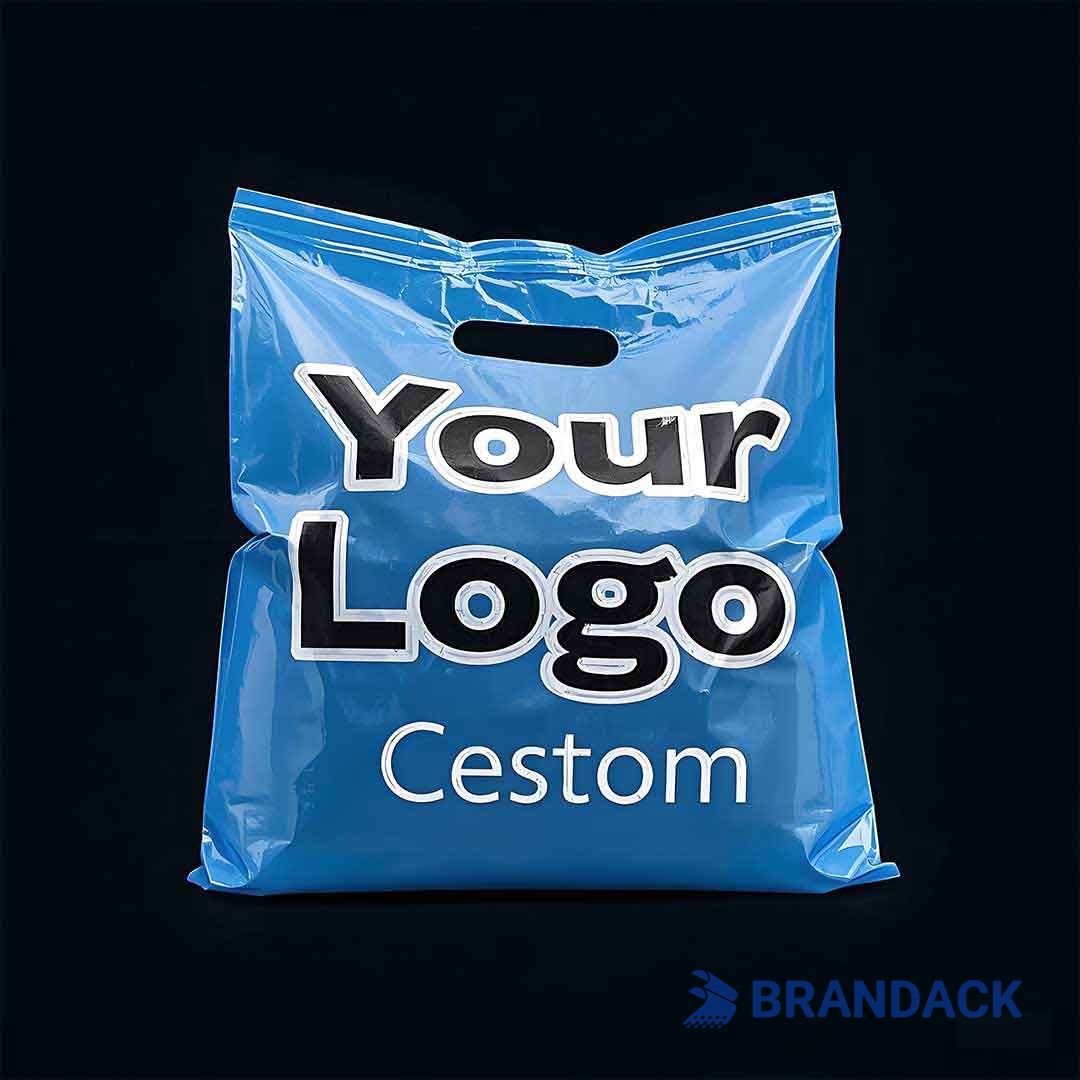 custom plastic gift bags