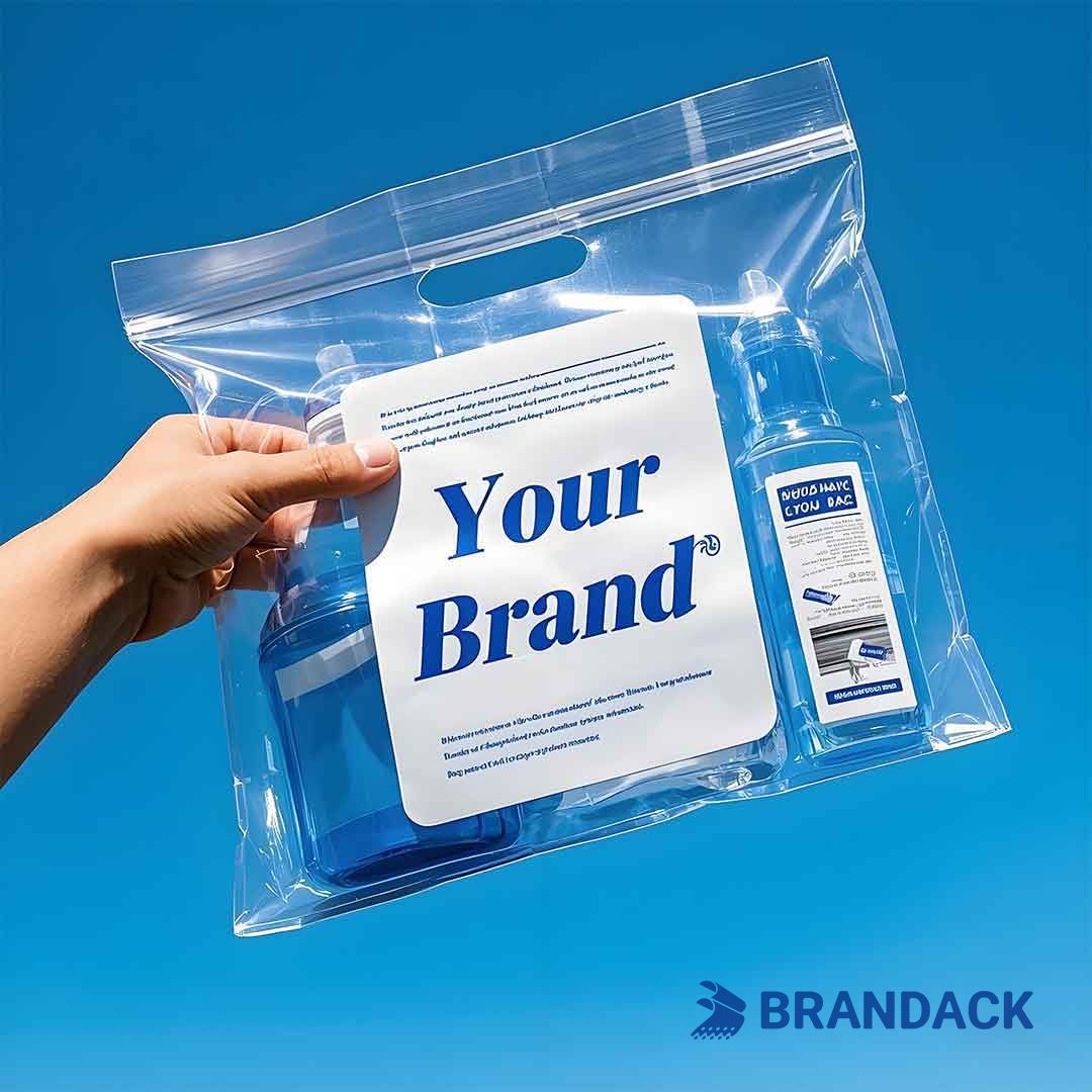 custom plastic gift bags