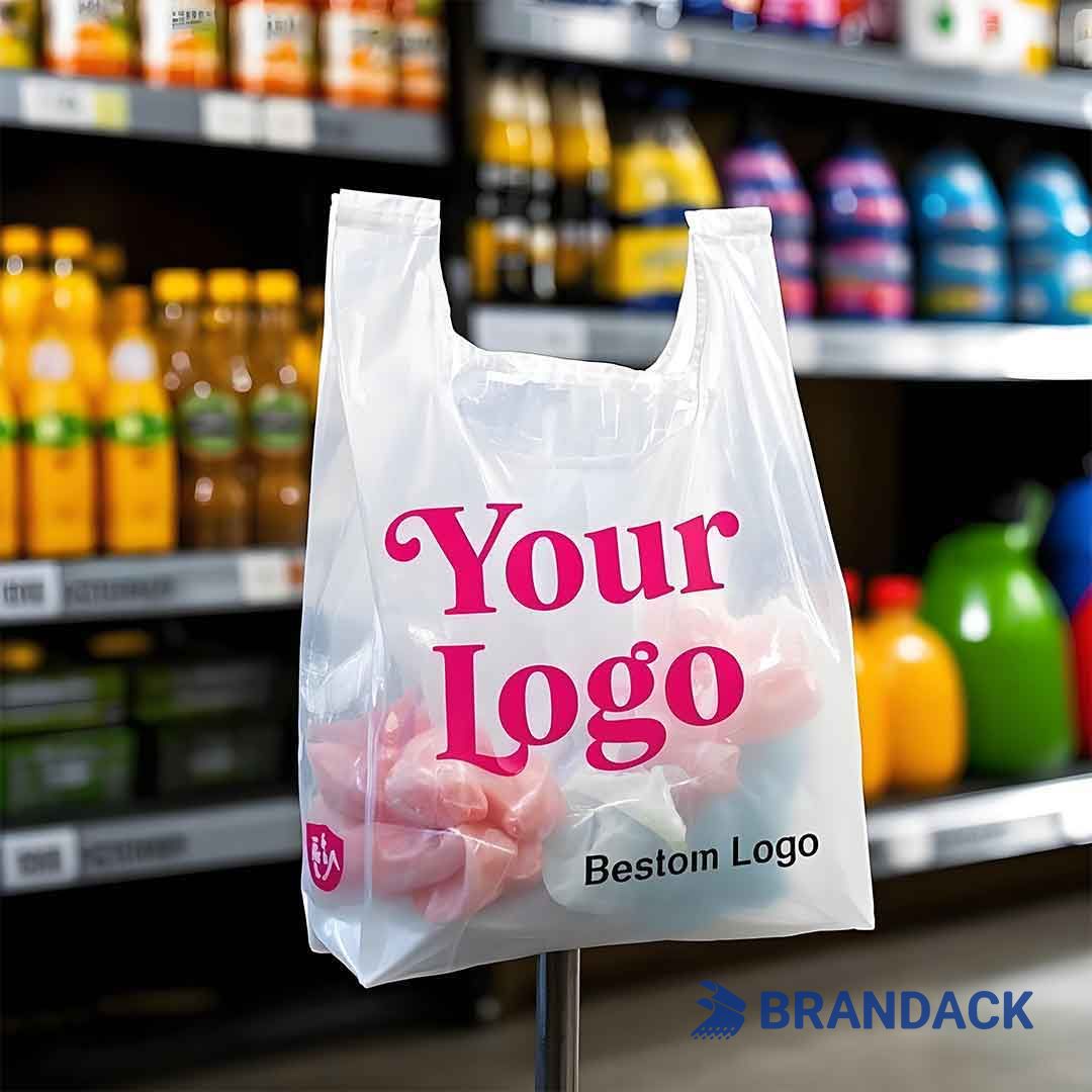 custom plastic grocery bags with logo