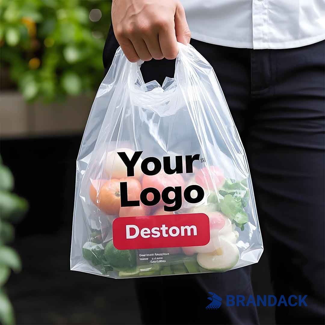 custom plastic grocery bags