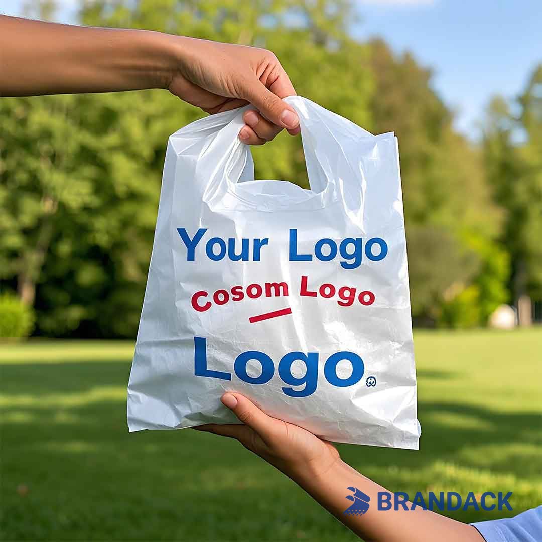 custom plastic grocery bags