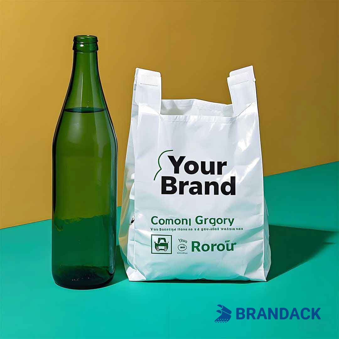 custom plastic grocery bags with logo