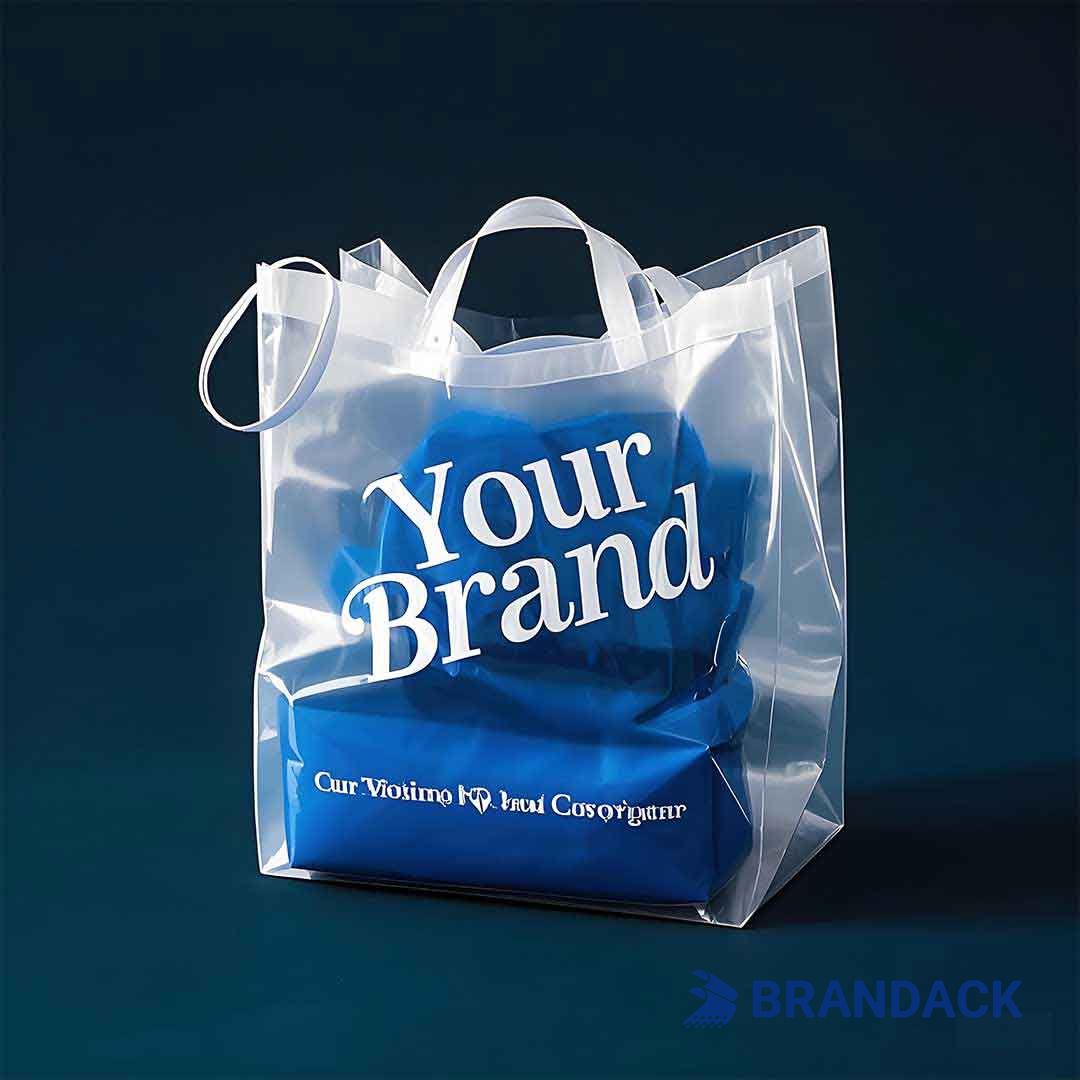 custom plastic shopping bags
