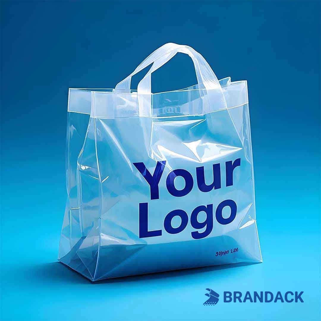 Custom Plastic Shopping Bags with Logo | Bulk Supply Bag Manufacturer