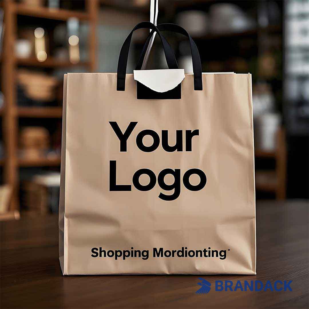 custom plastic shopping bags