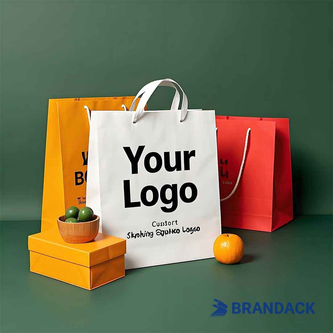 Custom Printed Shopping Bags with Logo for Brand and Growing Business