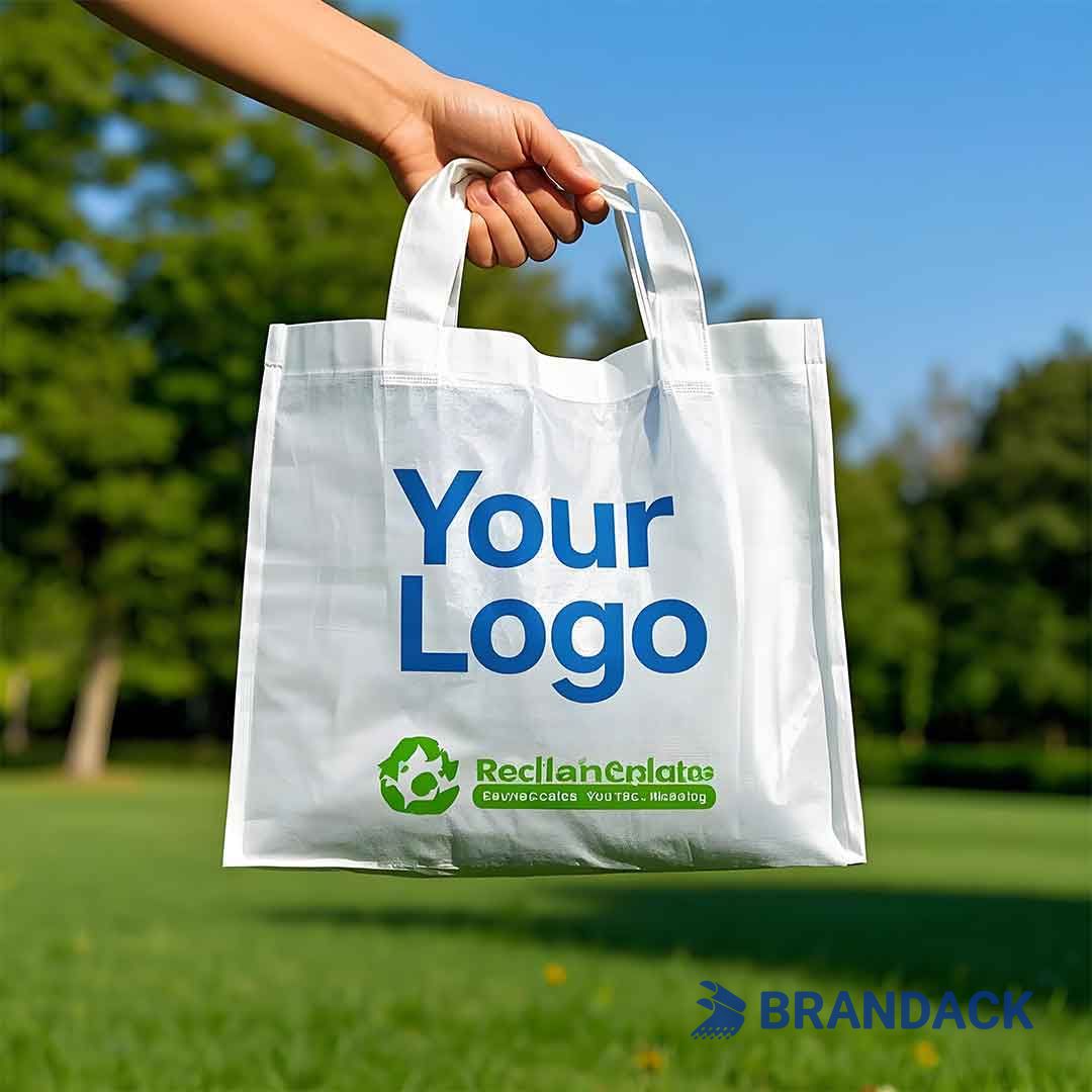 Custom Recyclable Bag with Logo | Bespoke Printing and Packaging Bags