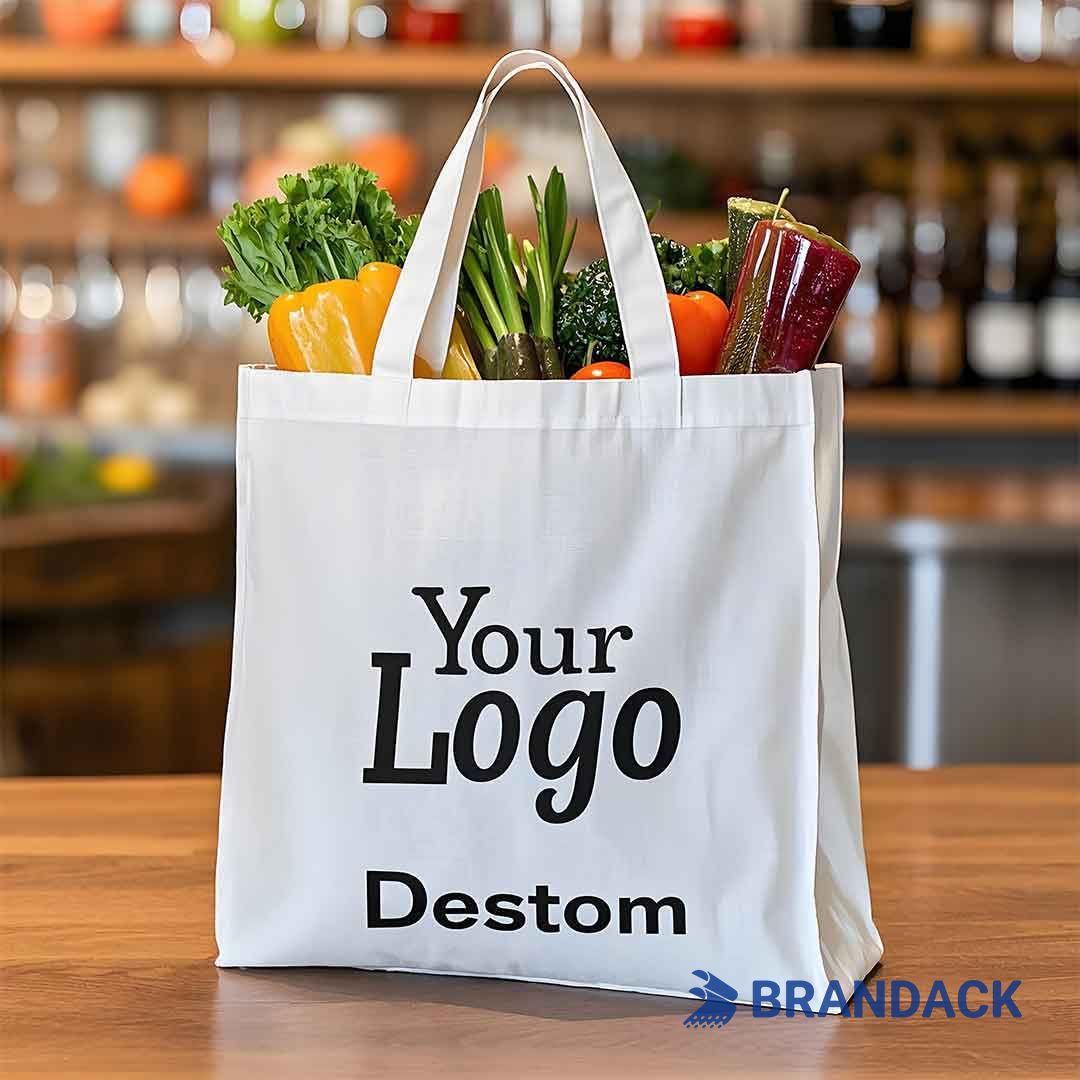 reusable grocery bags with logo