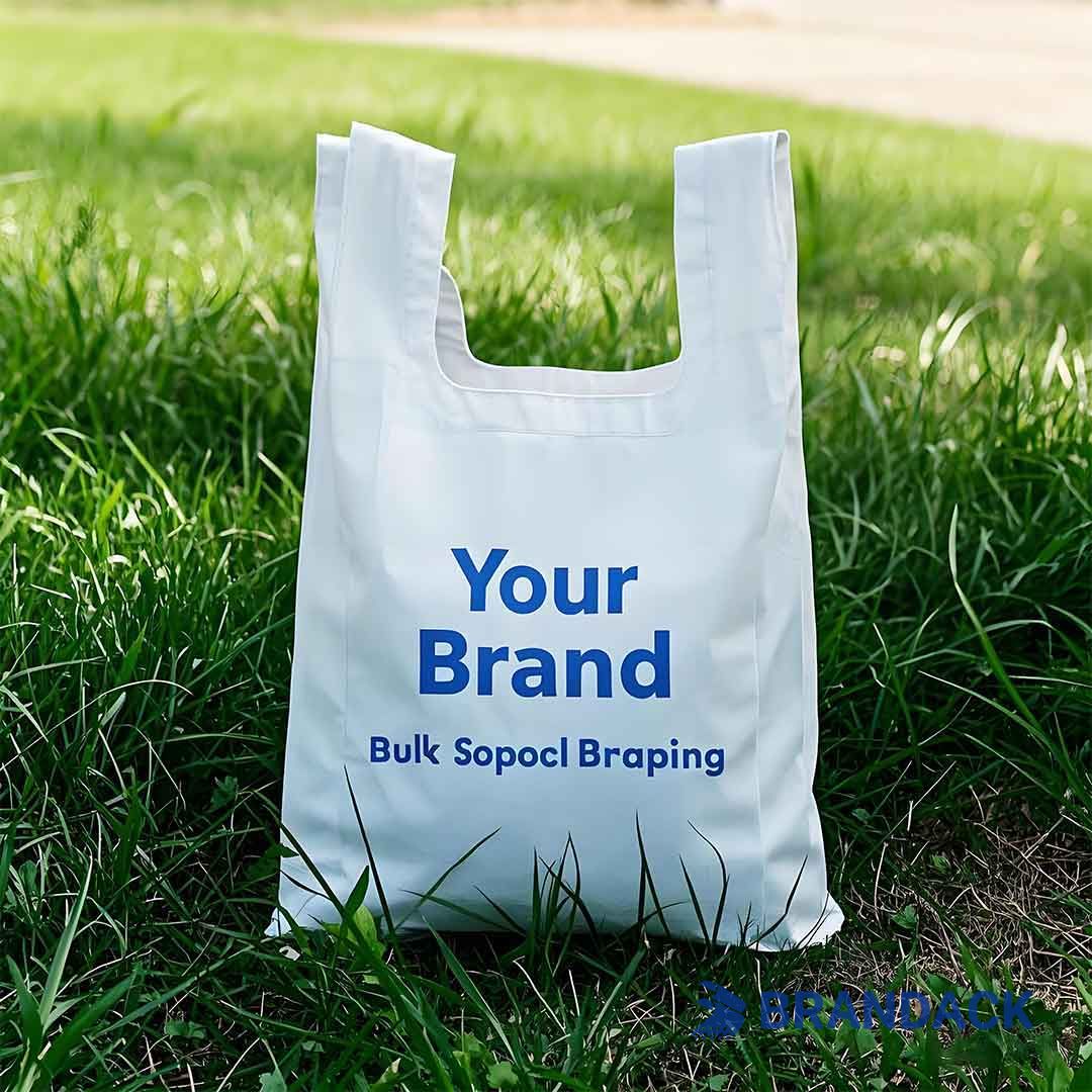 Custom Personalized Reusable Shopping Bags with Logo Wholesale Bulk