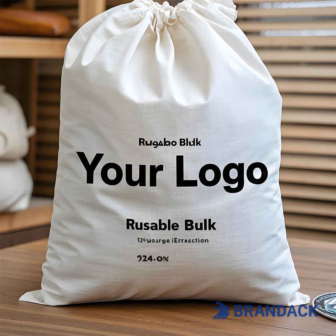 Customized Reusable Bags Bulk Wholesale Printed with Your Logo