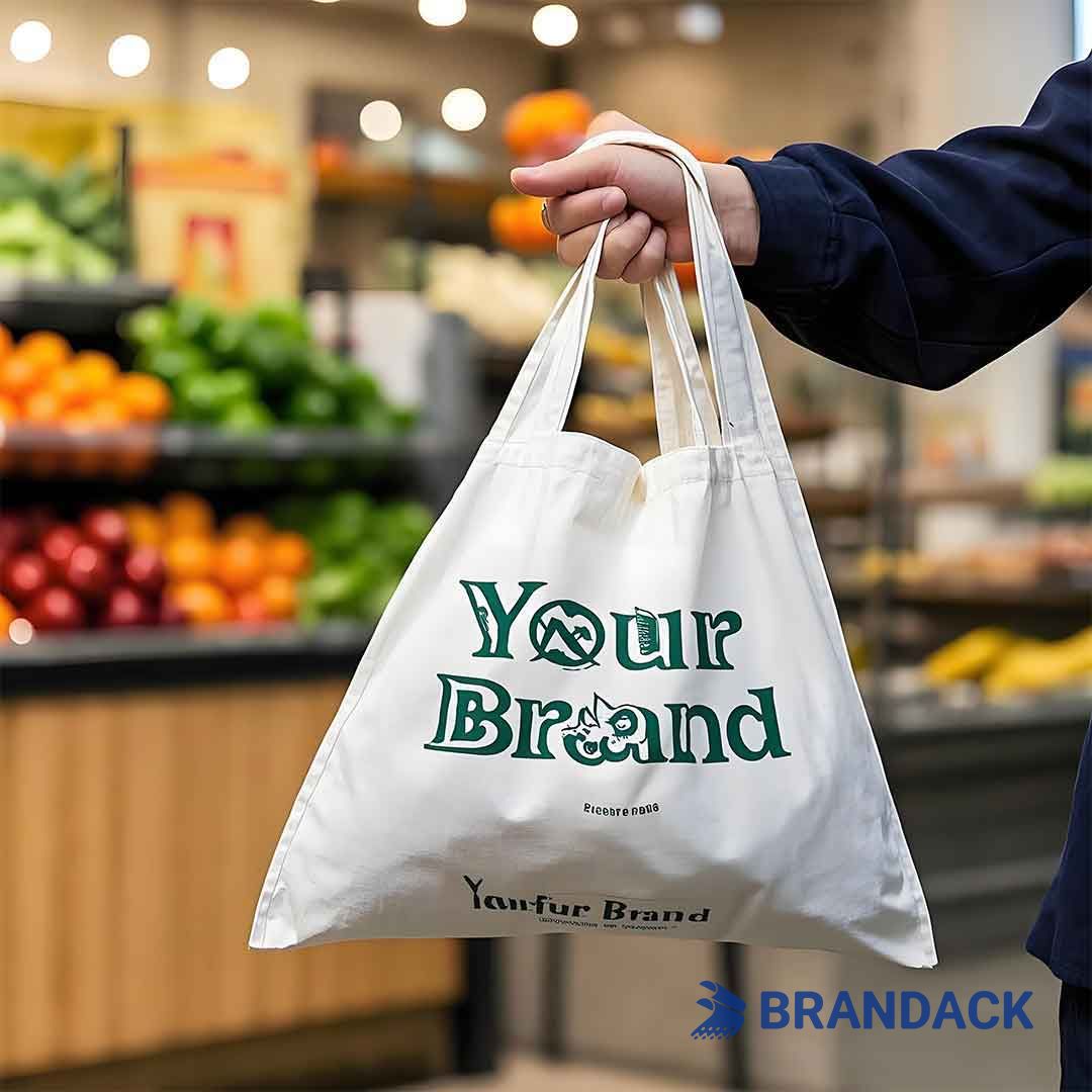 custom reusable grocery bags