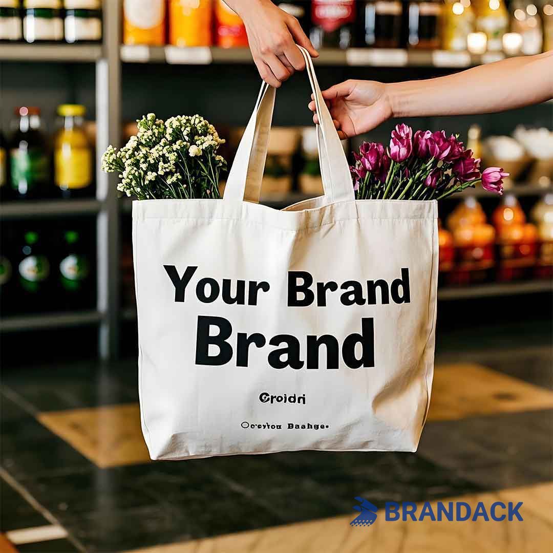 custom grocery tote bags
