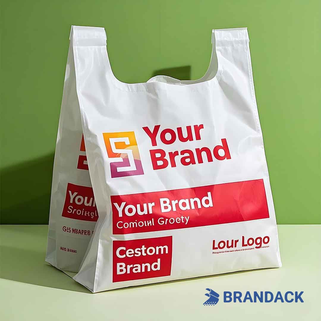 custom plastic grocery bags with logo