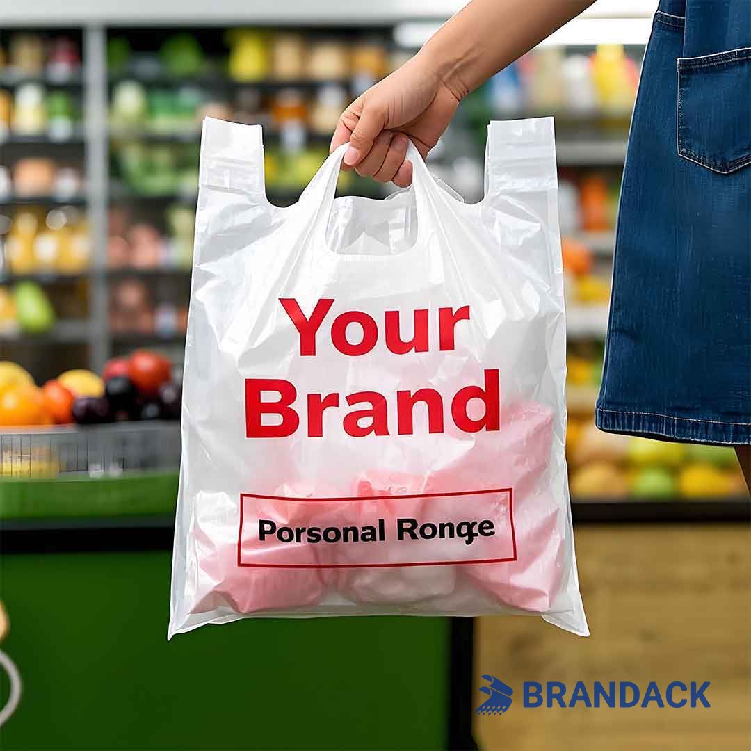 personalized plastic grocery bags