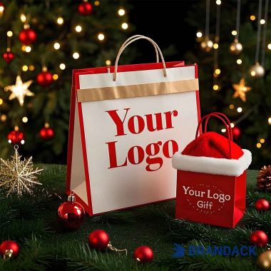 Custom Xmas Gift Bags Bulk | Bespoke Christmas Gift Bags Wholesale