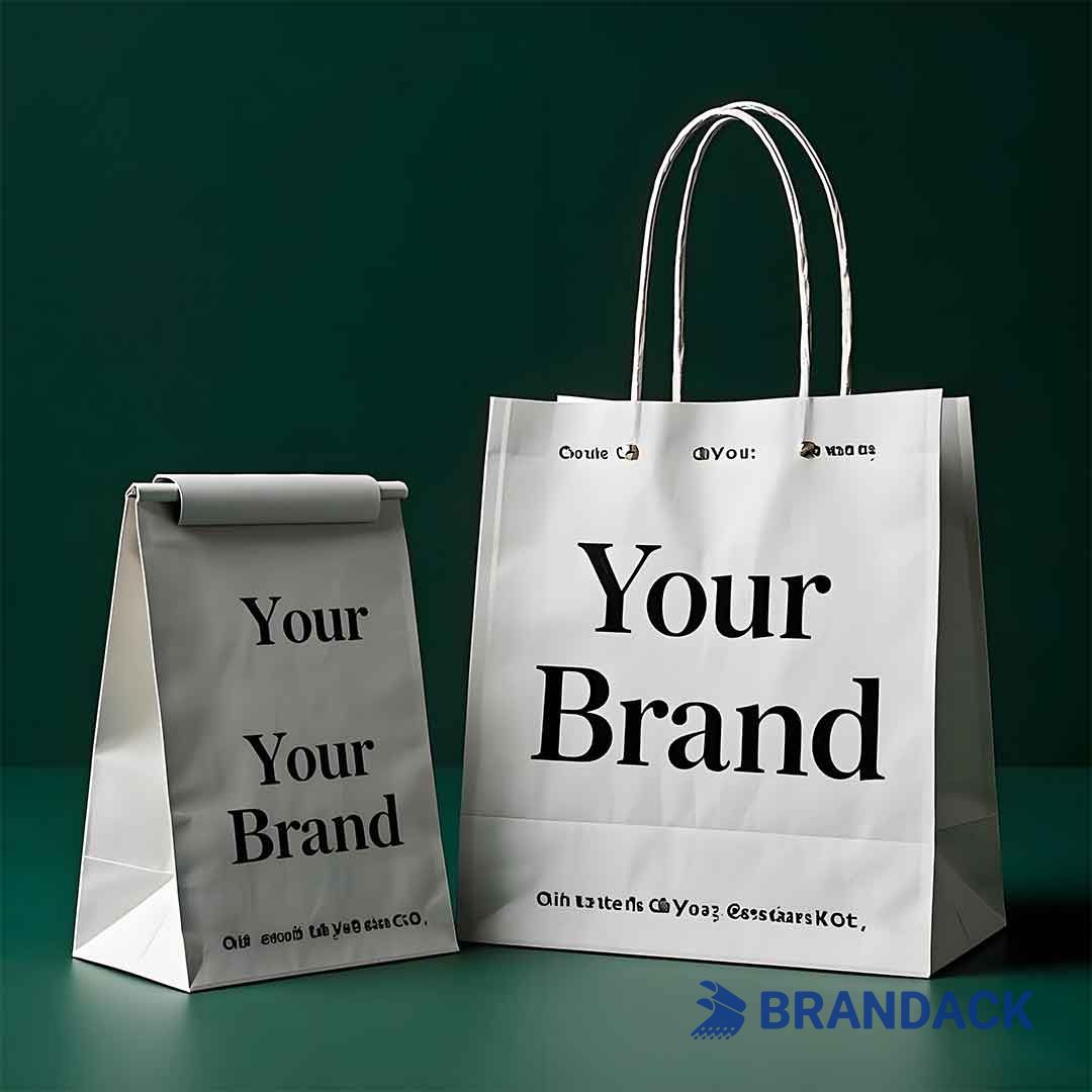 Custom Corporate Gift Bags for Events and Business with Brand Design