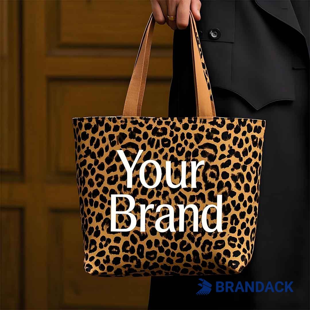 Custom Tote Bag Printing Company | Animal Print on Demand Tote Bags