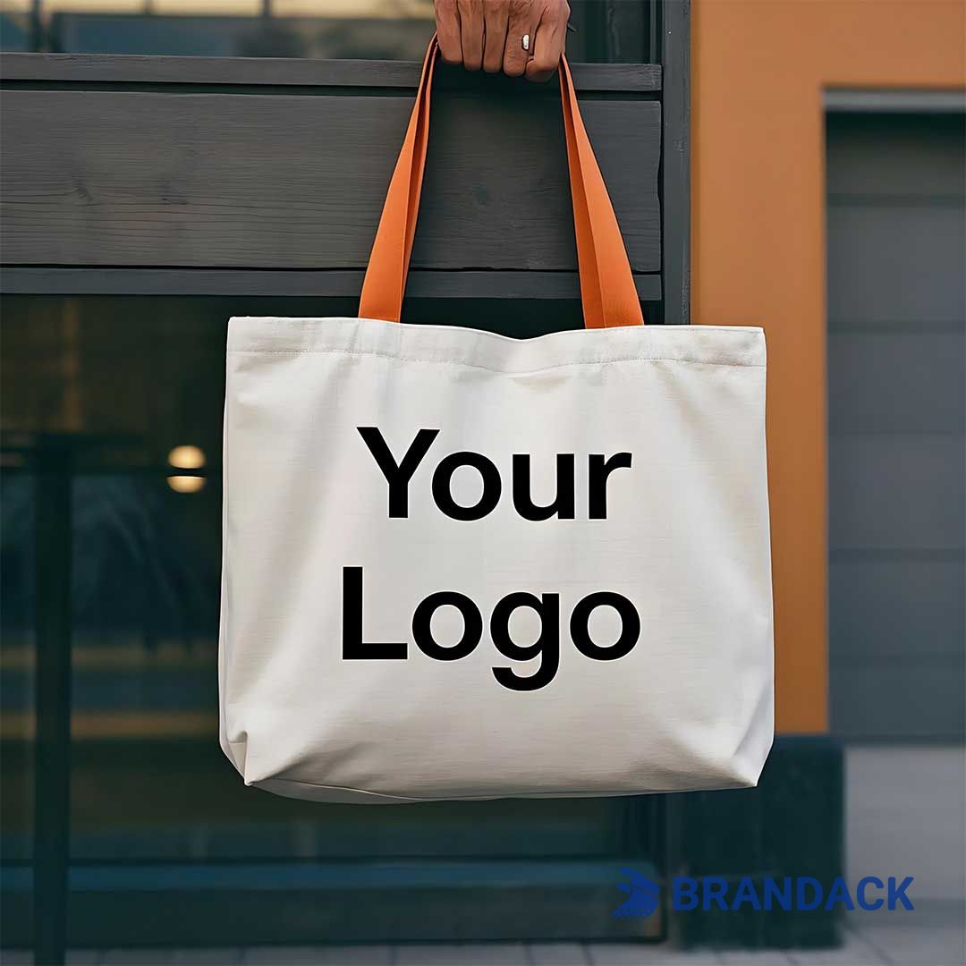 Custom Canvas Tote Bags Bulk Printed with Your Logo