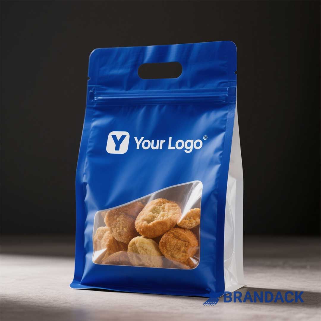 Custom Printed Stand-up Pouches with Window to Stand Out