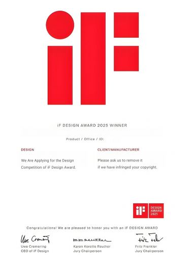 iF Design Award Applying 2025