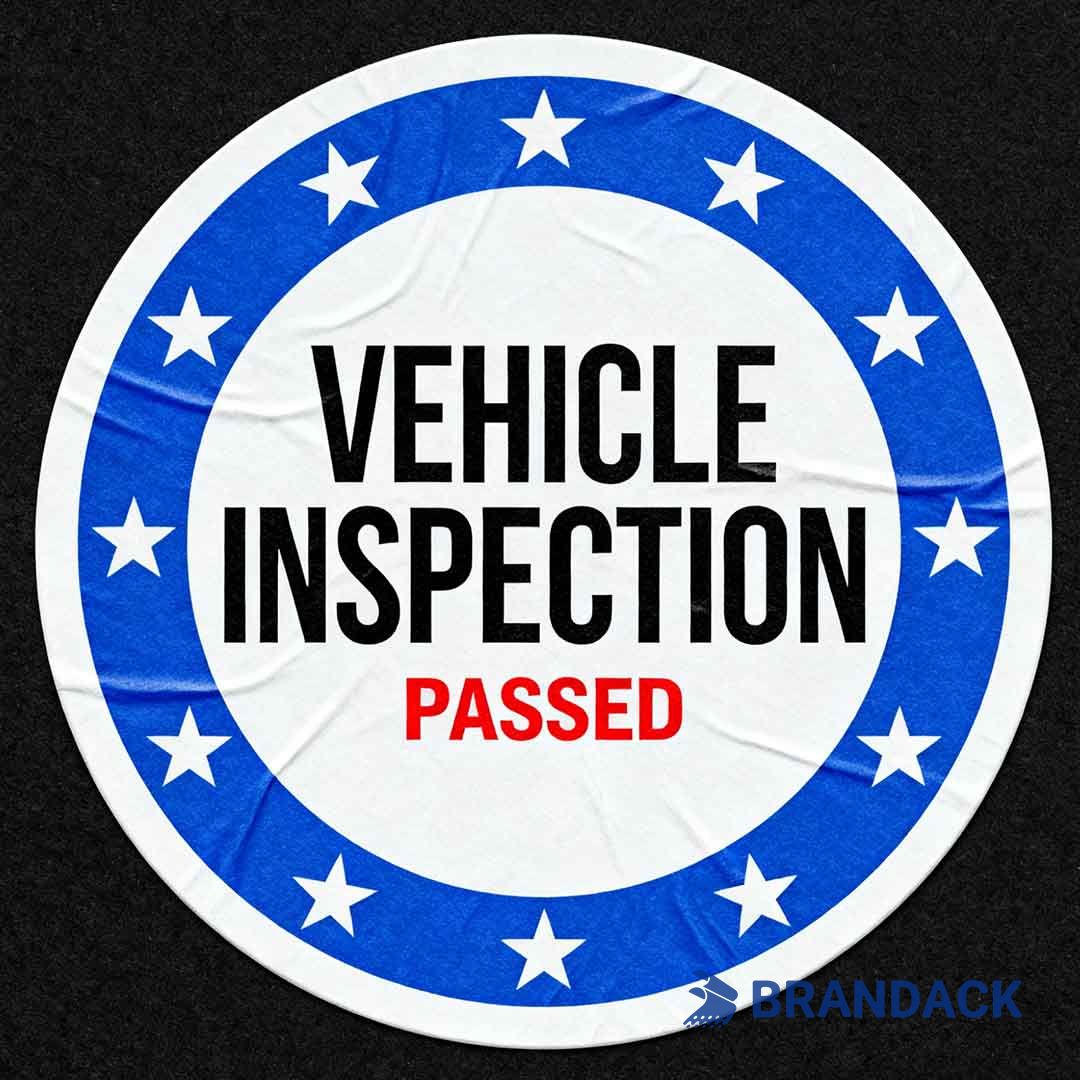 car state inspection stickers
